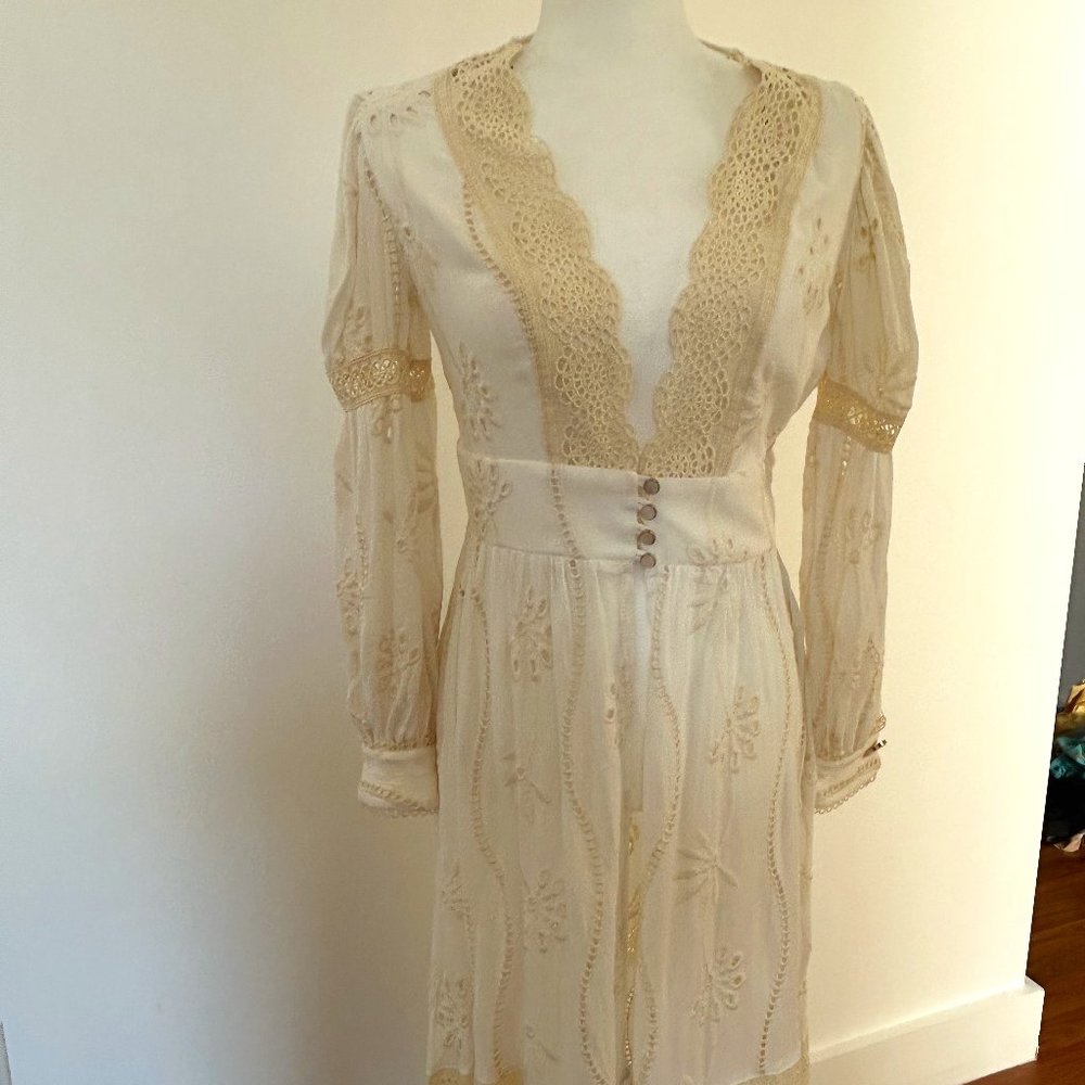 Studio F Long Sleeve White Bohemian